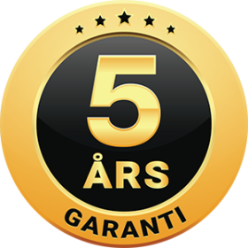 5 års garanti